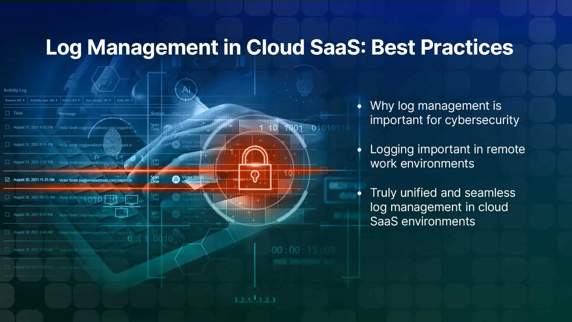 Log Management in Cloud SaaS: Best Practices