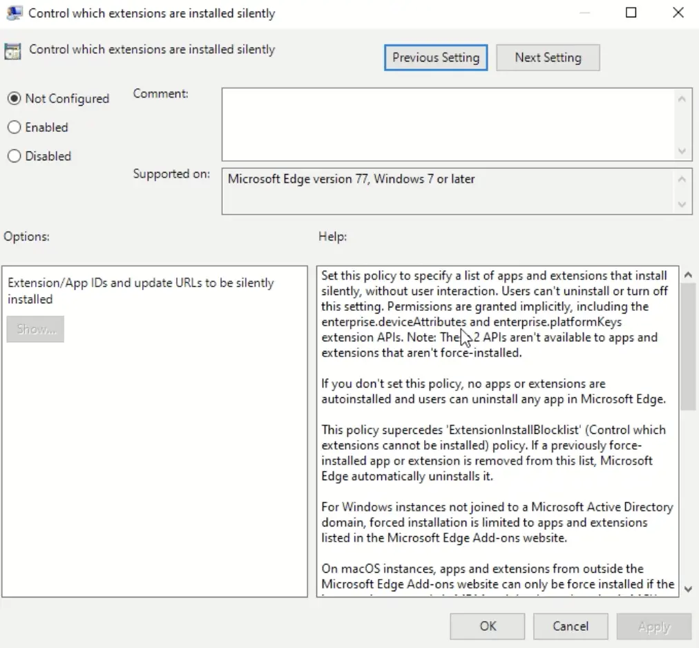 SpinMonitor Extension Installation SpinMonitor extension installed in Edge browser