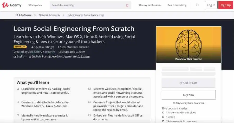 Cyber security courses online
