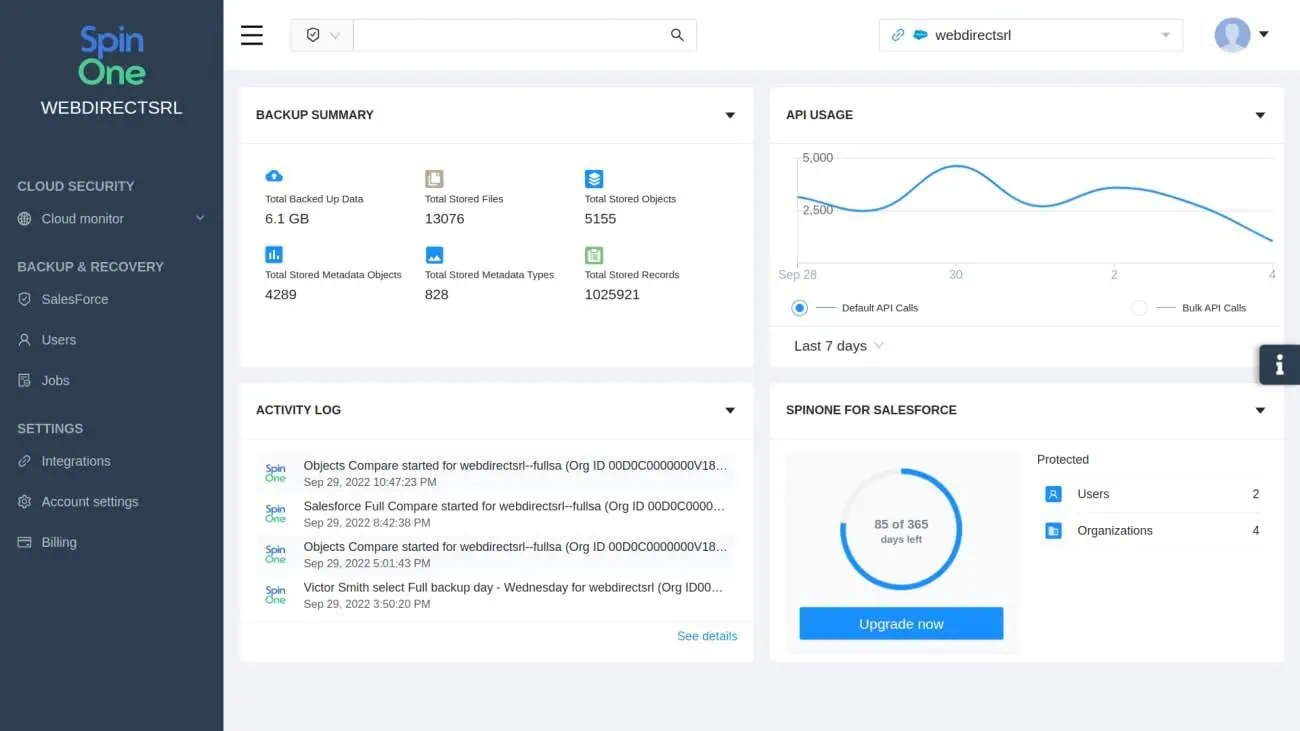 Salesforce Backup Solutions Comparison for SMBs