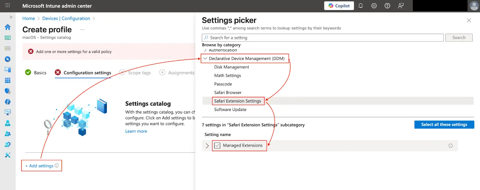 SpinMonitor Deployment Interface SpinMonitor deployment via admin center profile settings