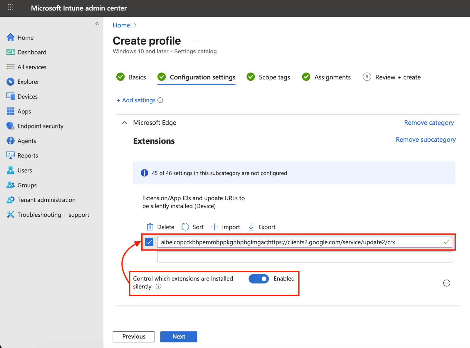 SpinProtect Application Detection Interface Detect domain applications with SpinProtect for Microsoft 365